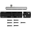National Hardware N166-001 Lockable Security Bolt, 6", Black
