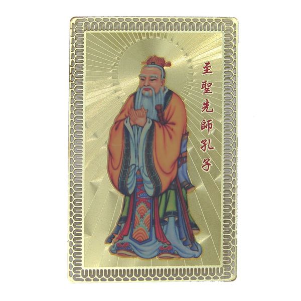 Feng Shui Import Confucius Education Talisman Card