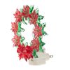 Holiday Wreath Night Light - Includes 5W C7 and Rotational Socket with On/Off