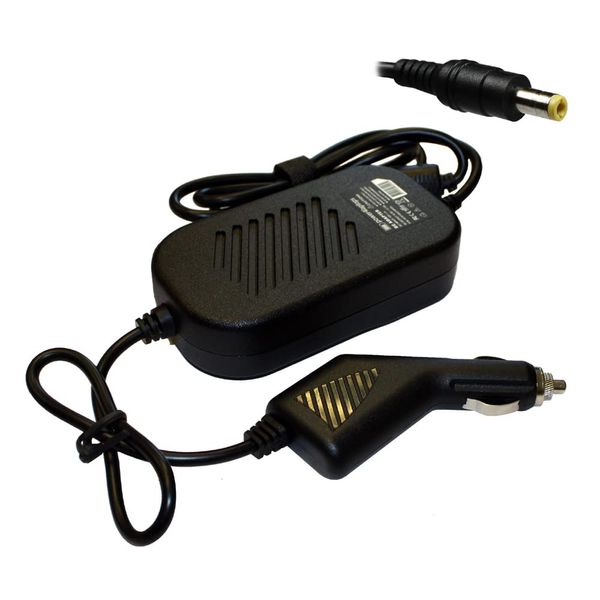 Power4Laptops DC Adapter Laptop Car Charger Compatible With MSI Gaming GE60 2PE Apache Pro