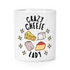 Crazy Cheese Lady Stars Makeup Brush Pencil Pot