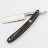 Straight Razor, Wooden Straight Edge Razor for Man Stainless Steel Manual Straight Razor, Cutthroat Rosewood Razor , Natural Wood Scale Vintage Razor Barber Razor