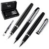 Writing Fountain Pen Set Ballpoint Pen + Rollerball Pen Set