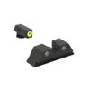 Meprolight Hyper-Bright Yellow Hellcat Low Fixed Pistol Sight Set for Handguns (401403121)