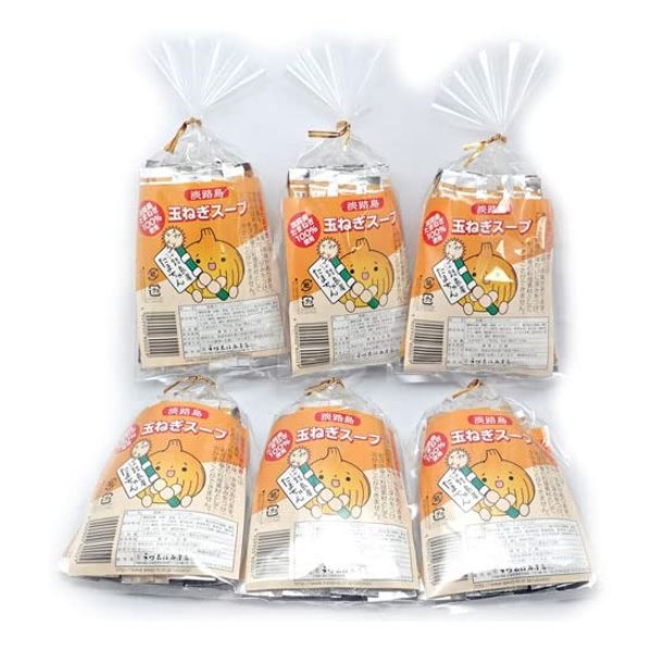 Uzushiho Specialty Store [Produced in Awajishima] Onion Soup Bags (10 Pieces) x 6 Bags [Yumail 500] (Postal)