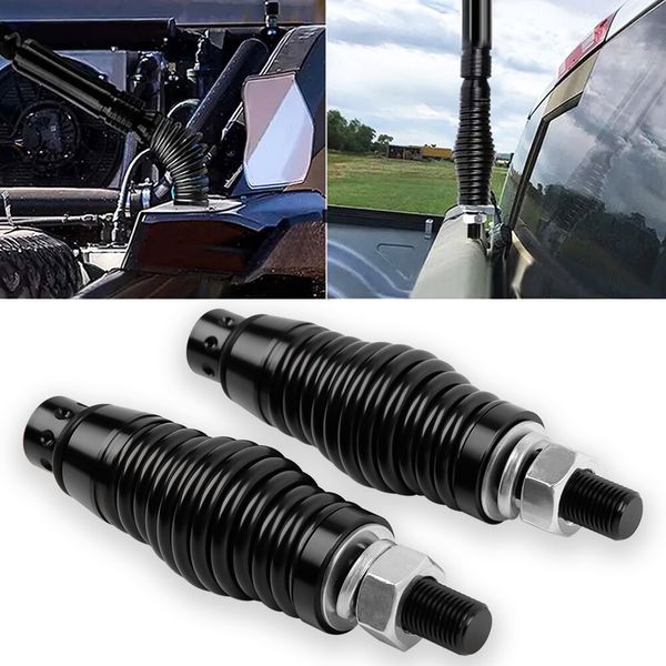 LED Whip Light Spring Base Quick Release Antenna For Can-Am Maverick X3 UTV ATV