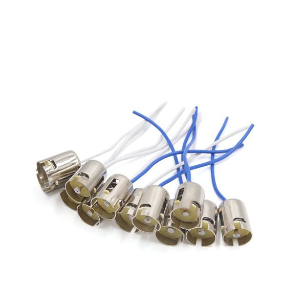 sourcingmap 12pcs BA15s Turn Signal Light Wiring Harness Socket 12V-36V