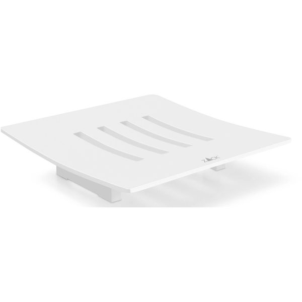 ZACK 40839 ABBACO Soap Dish, White