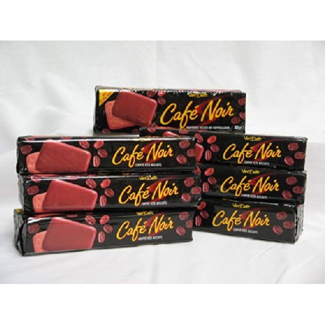 Van delft Cafe Noir (Coffee Glazed Biscuit) 8 pack x ea 200gr/7oz