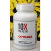 10X Health Optimize Methylated Multivitamin 90 Capsules, 07/26 Exp