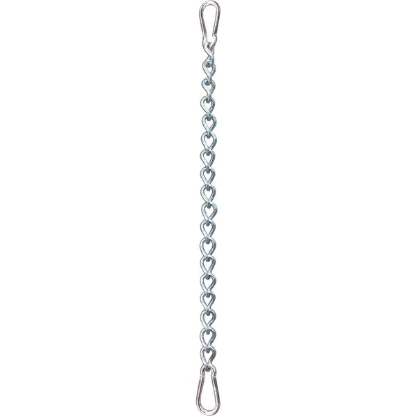 KLIFFHÄNGER Chain with two carabiners, variable attachment for hanging chair | Max Load 230 kg (500 lb) | different designs (Chain 66 cm)