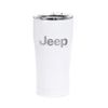 Jeep Iconic Logo Tumbler - White, 30 oz