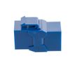 NavePoint CAT6A UTP Inline Keystone Coupler, 15 Pack, Blue