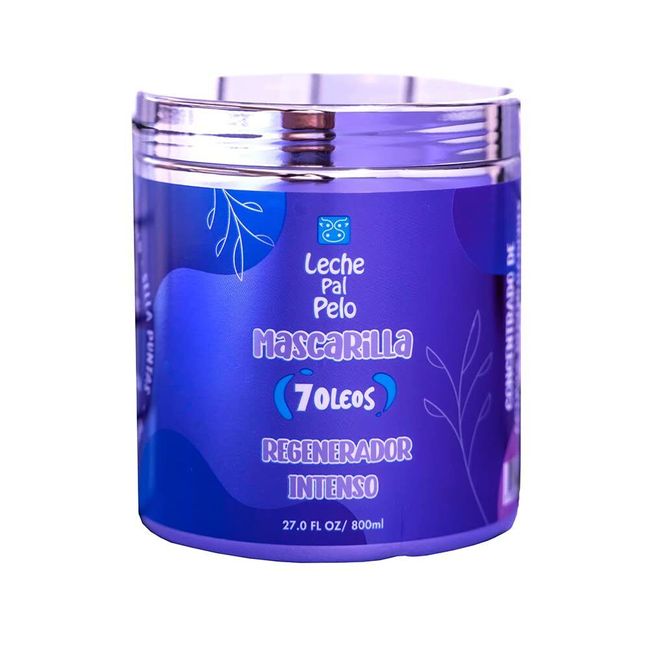 Leche Pal Pelo 7 Oleos Hair Treatment Mask | Dry, Damaged Hair | Argan, Shea