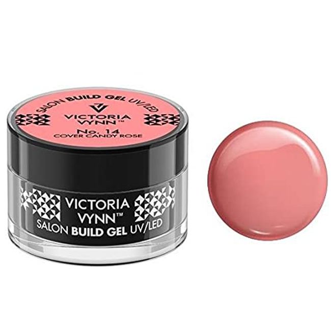 Victoria Vynn Nail Salon Builder Gel UV LED Cover Candy Rose 14 15ml