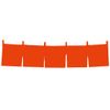 Counter for Cotton tumugi Solid Flag Red Brown
