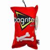 54446 8" Dogritos Chip Dog Toy - Quantity 3
