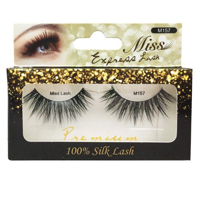 [4 PACKS] Miss Lashes 3D Volume Tapered False Eyelash Extension