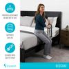 Stander BedCane, Adult Bed Rail and Support Handle, Bedside Safety Elderly Stand Assist with Organizer Pouch