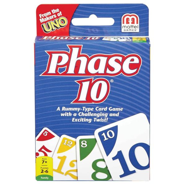 Mattel W4729 Phase 10 Card Game - Quantity 12