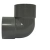 FLOPLAST Solvent Grey 90 Degree 50mm (56mm) Waste Knuckle