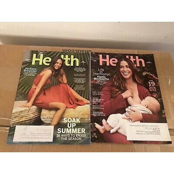 Health Magazine lot of 2 Brand New, May, July/August  2020