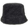 SSP Hats Teddy Bear Fur Hat, Black, One Size, black, Unit size