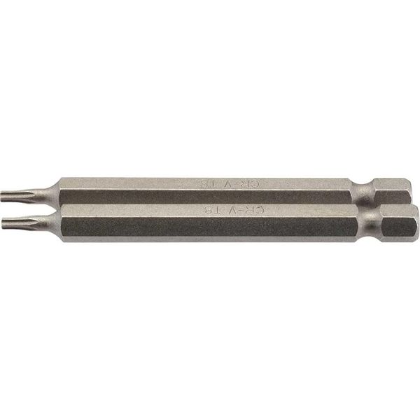 Draper 66830 t8 1/4" hex. tx-Star Insert bit 75mm Long x 2