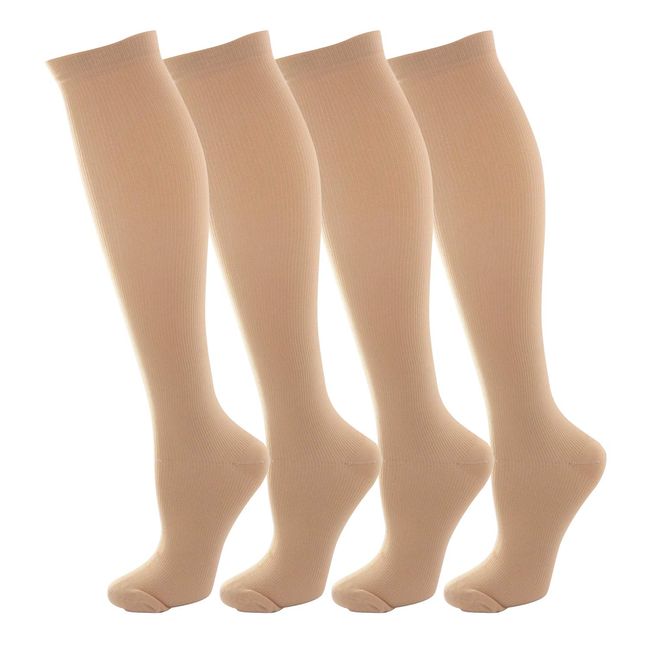 Novayard 6 Pairs Non Slip Grip Socks Yoga Pilates Hospital Socks