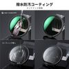 K&F Concept ND2-ND32 Variable ND Filter, Variable Amount Adjustment, X-Shape Uneven Control, Variable, AGC Optical Glass, 24 Layer Coating, Water Repellent, Stain Resistant, Thin Frame, Ideal for