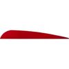 AAE Cavalier TRAD40RD50 Trad Red 4" Archery Arrow Vane 50 Pack