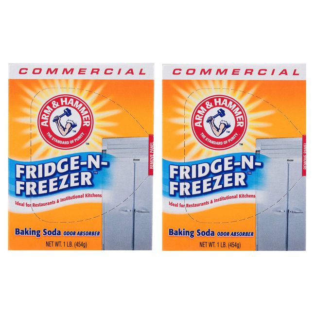 16 oz. Fridge - N - Freezer Baking Soda Odor Absorber, Set of 2