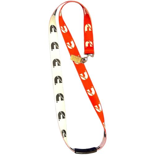Cummins dodge lanyard holder clip key chain trucker diesel gear truck red white