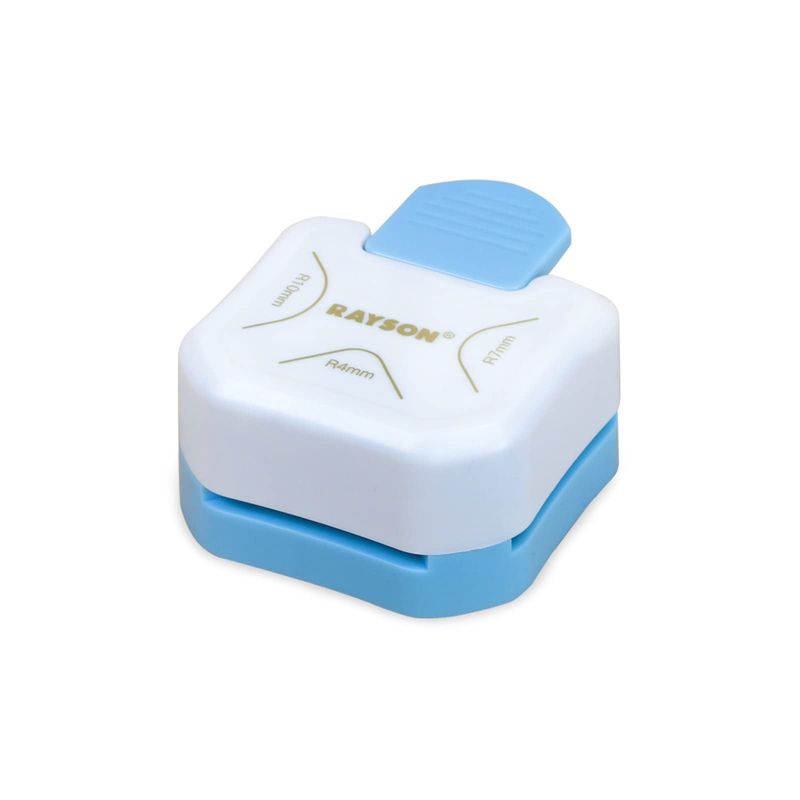 RAYSON 3 in 1 Corner Cutter, 4mm 7mm 10mm 3 Way Corner Rounder Paper ...