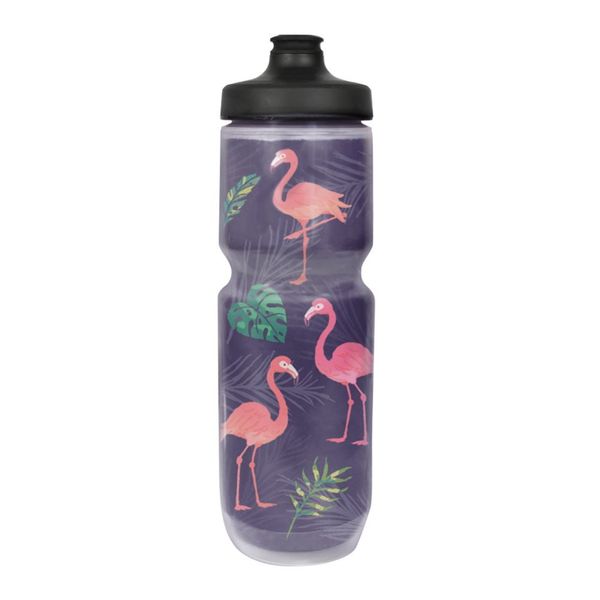 Simply Pure Hydration Purist 23 Oz Insulated Water Bottle - BPA Free Sport Bottles - Limited Edition, Watergate Cap (Flamingo, One Size)