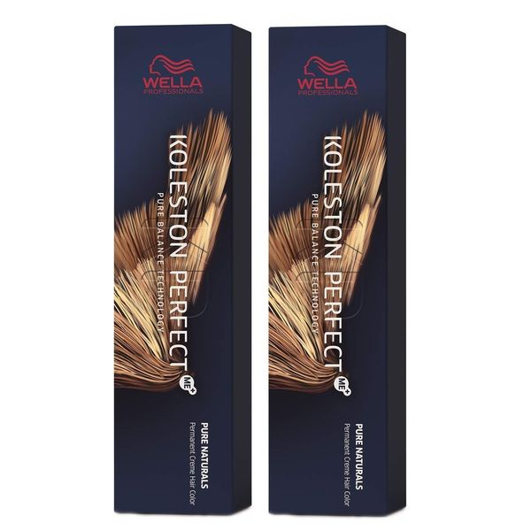 WELLA Koleston Perfect ME+ 5/0 Light Brown 60 ml Pack of 2