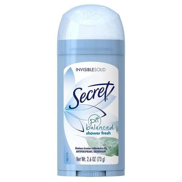 Secret Invisible Solid Antiperspirant Deodorant - Shower Fresh 75 ml