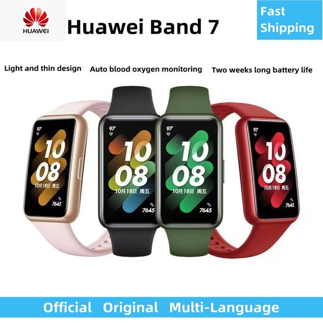 Huawei Band 7 Smart Band 1.47 AMOLED Blood Oxygen Heart Rate Tracker 5ATM