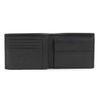 bugatti City Line Coin Wallet with Flap 8 CC Black, black