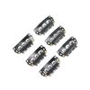 30 Pieces Hair Extensions Clips Wig Clips 28mm U-Shape Snap Comb Clips with Silicone Back (Black)