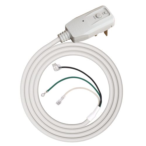 ELEGRP L15630 12AWG LCDI Power Cord Plug for A/C Air Conditioner, E250451 UL Certified, 7.5FT Leakage Current Detection Interrupter Replacement, 240VAC 25Amp 6000W 60Hz NEMA 6-30P (1 Pack)