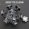 7 Blades Head Shaver Replacement Heads Electric Shaver Universal Replacement Blade Head Electric Razor for Men (7D Silvery)