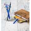 Puzzled Biting Shark Resin Planet Pen