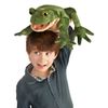 Folkmanis Toad Hand Puppet, Green/Light Tan