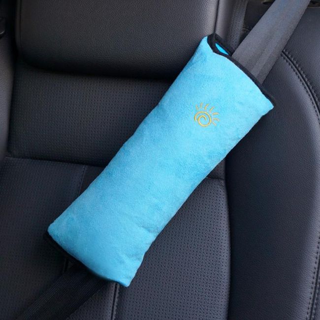 Baby Kids Car Seatbelt Sleeping Pillow Shoulder Soft Cushion Pad