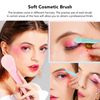 17PCS Makeup Brush, Candy Colors Beauty Brush Set for Beauty Artist and Woman Daily Use, Cosmetic Brush for Foundation Blesh Eyeshadow and Conceal