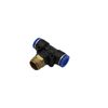 Pneumatic Multiple Plug Fitting TE 3/8 Inch - 10 mm IQS T-Piece Compressed Air