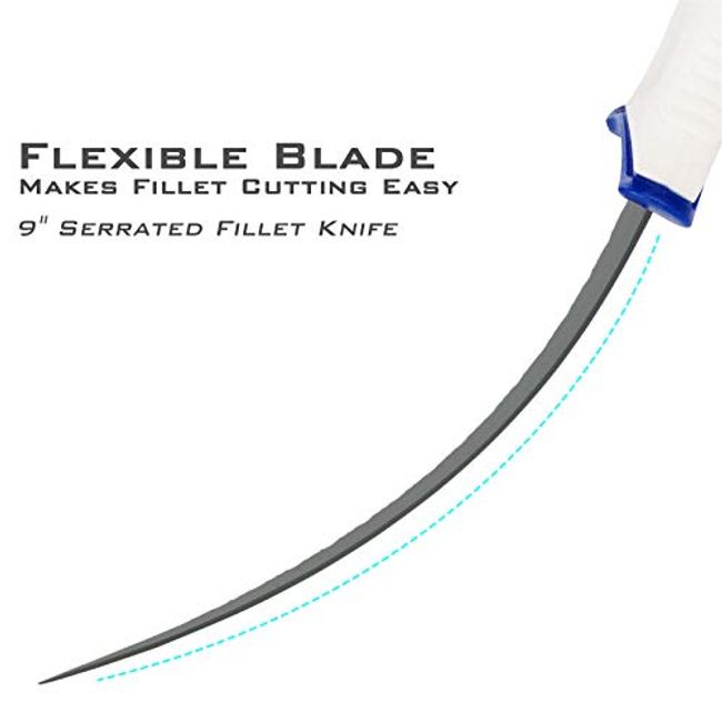 9 Serrated Fish Fillet Knife