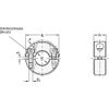 Steel Adjustment Ring Split Inner Diameter 28 mm