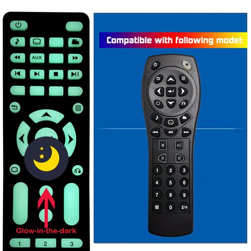 Replacement Remote Control for Chevrolet Traverse Rear Entertainment DVD 2009 2010 2011 2012 2013 2014 2015 2016 2017 (GM & ACDelco Part# 20929305)